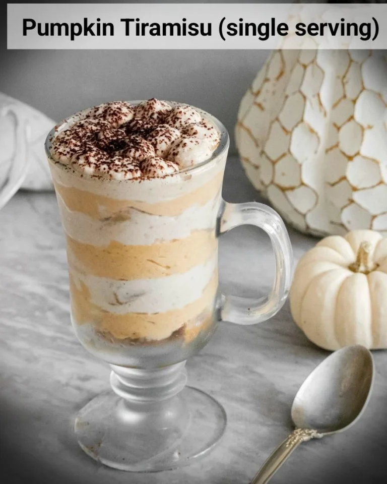 Pumpkin Tiramisu (Single Serving)