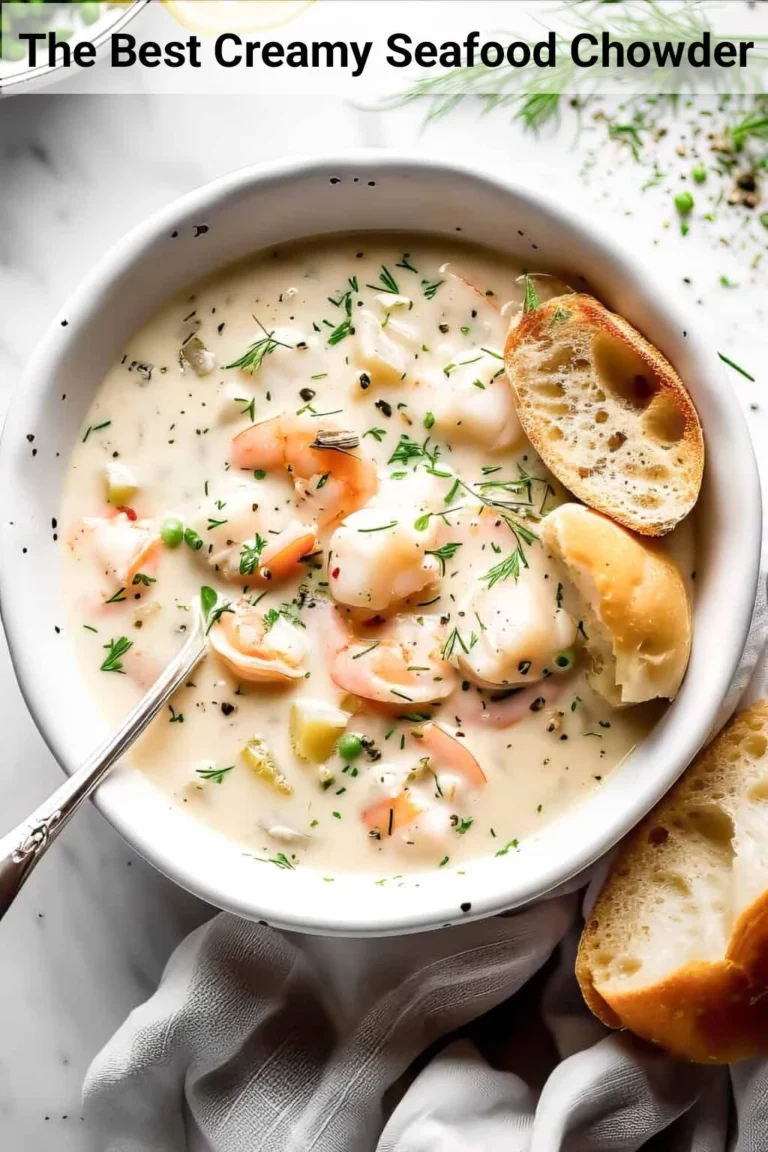 The Best Creamy Seafood Chowder