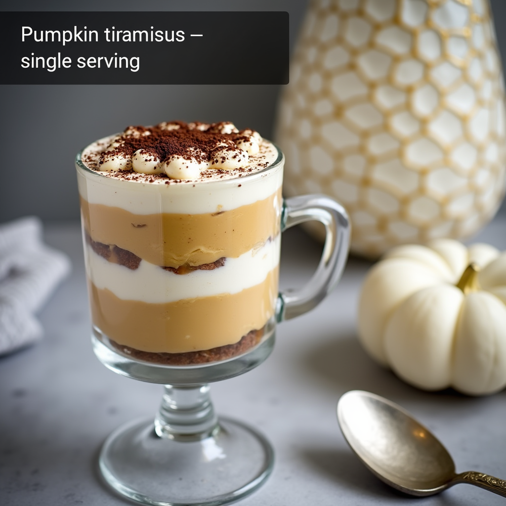 Pumpkin Tiramisu