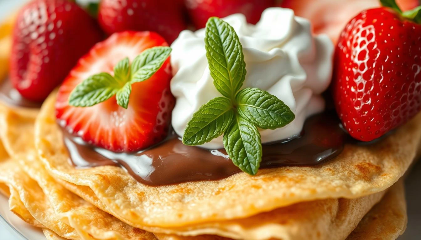 Chocolate Crepes