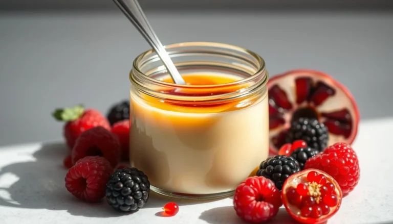Flan in a Jar
