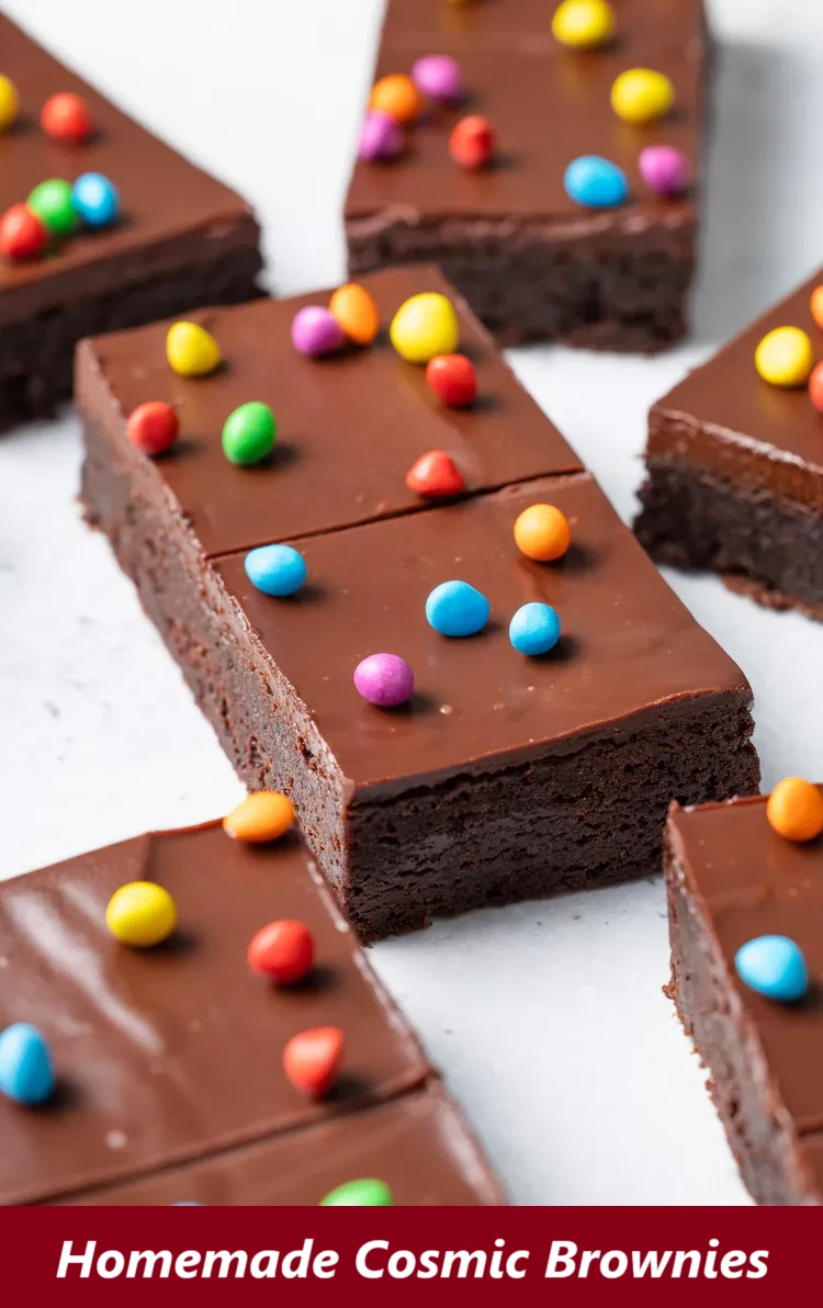 Homemade Cosmic Brownies
