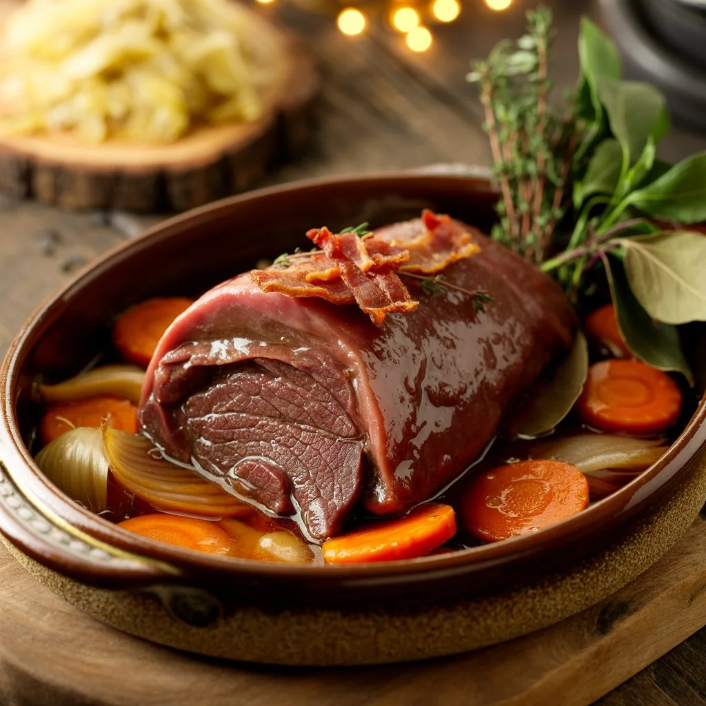 Braised Beef Tongue