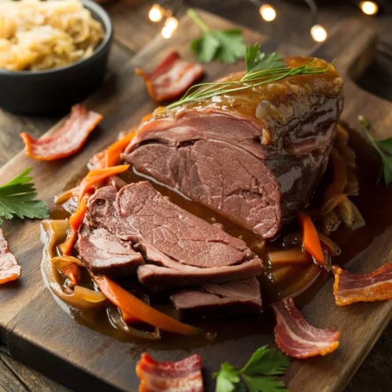 Braised Beef Tongue