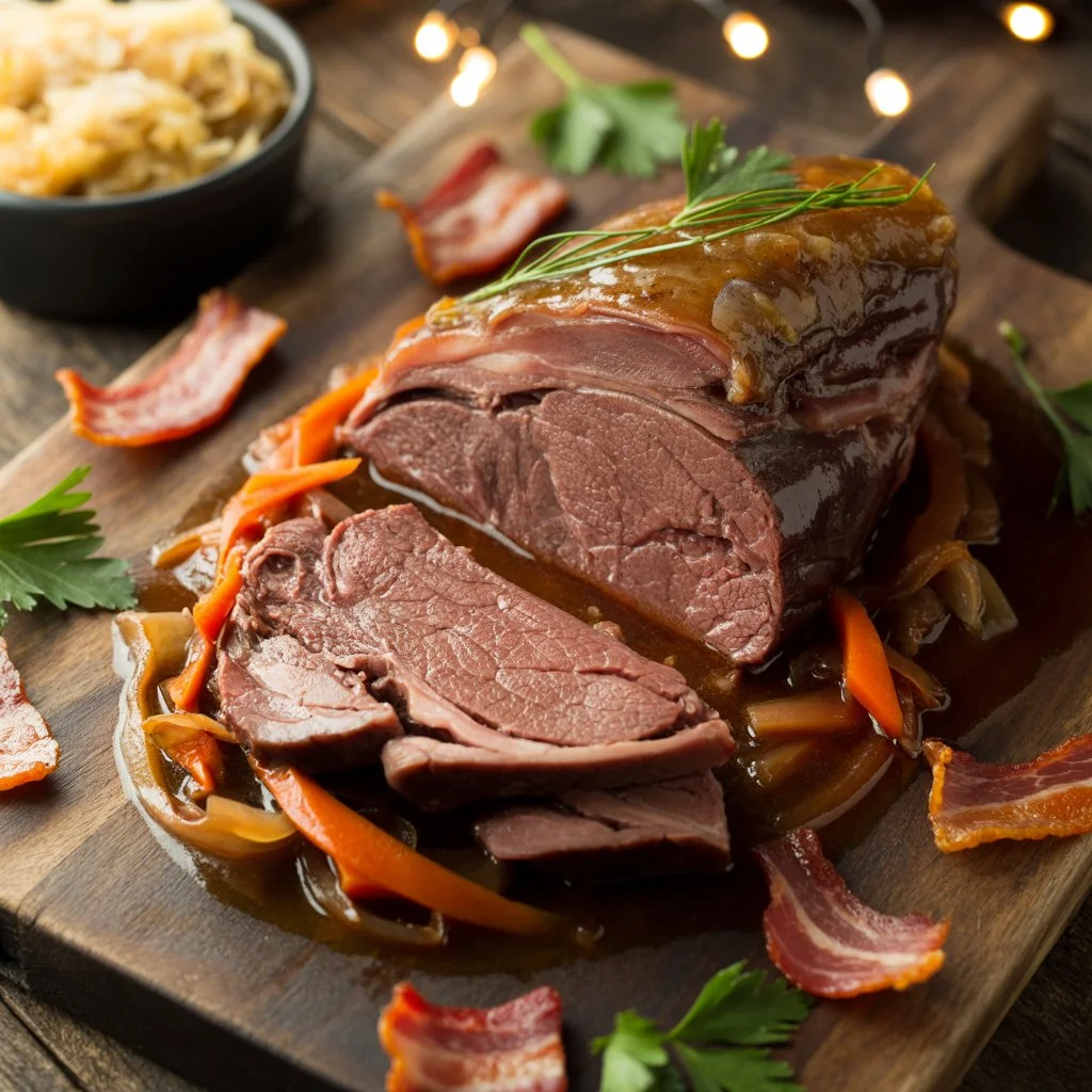 Braised Beef Tongue