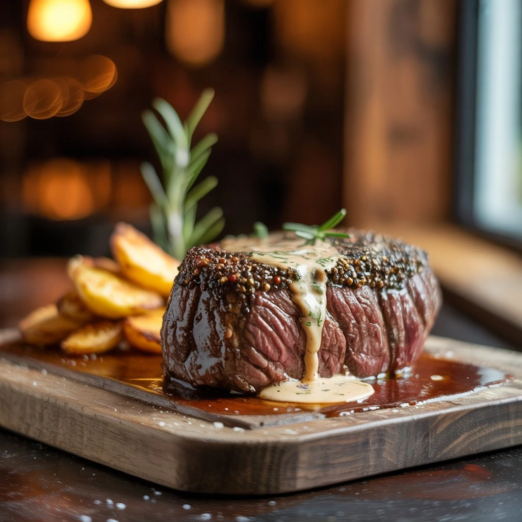 Steak au Poivre