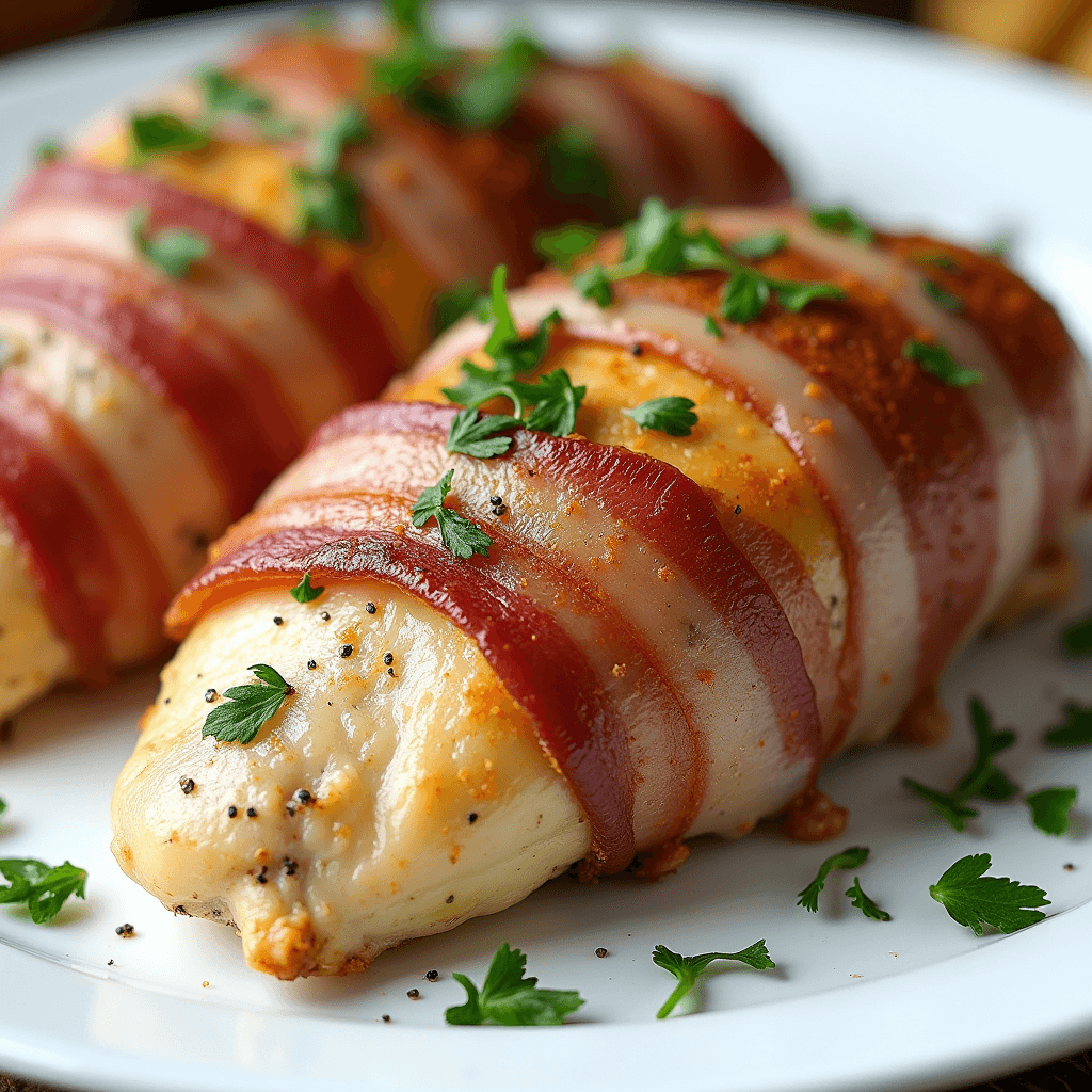 Bacon Stuffed Chicken Breasts
