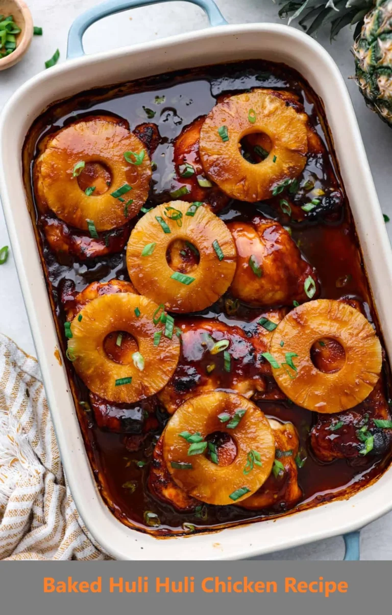 Baked Huli Huli Chicken Recipe