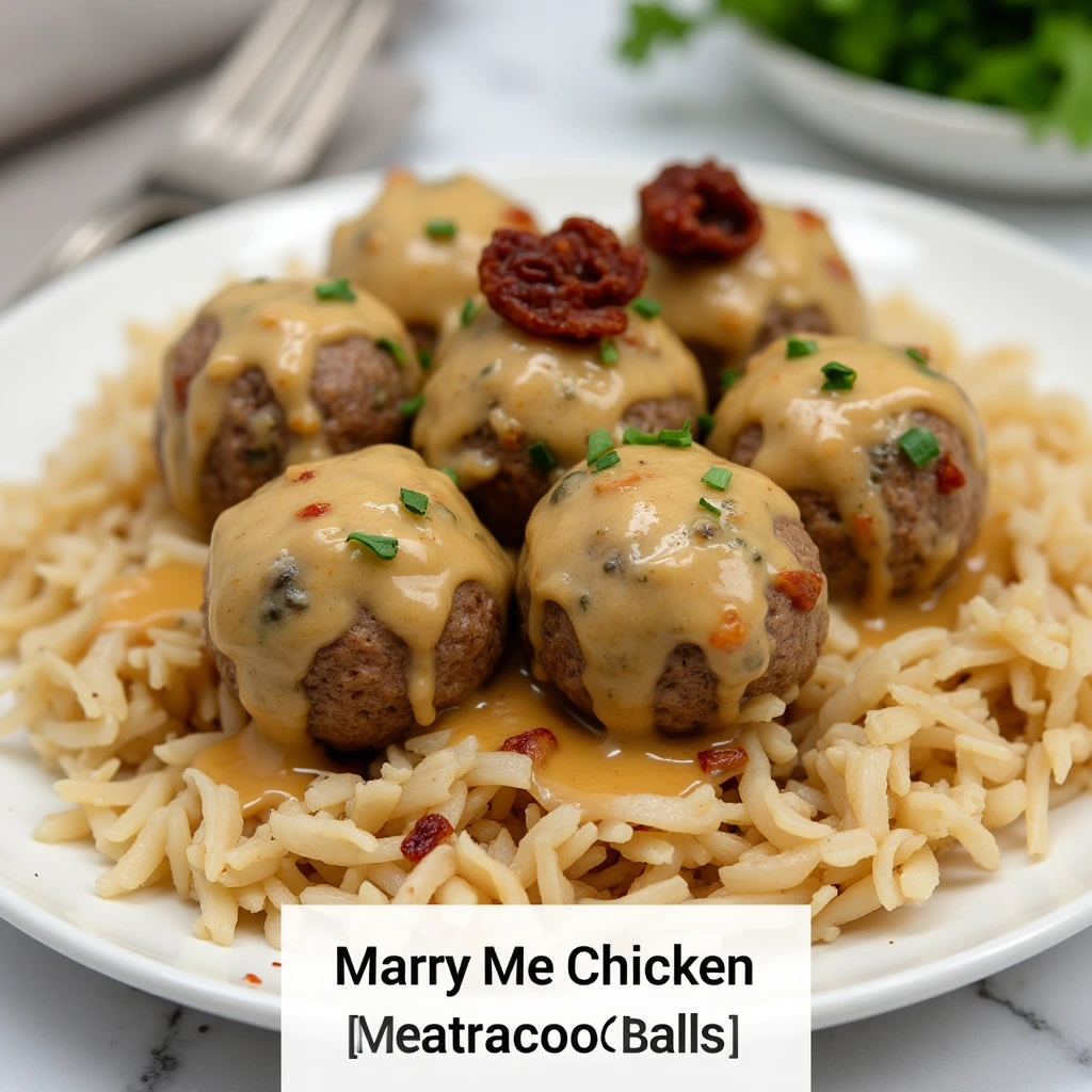 Baked Meatballs in Creamy