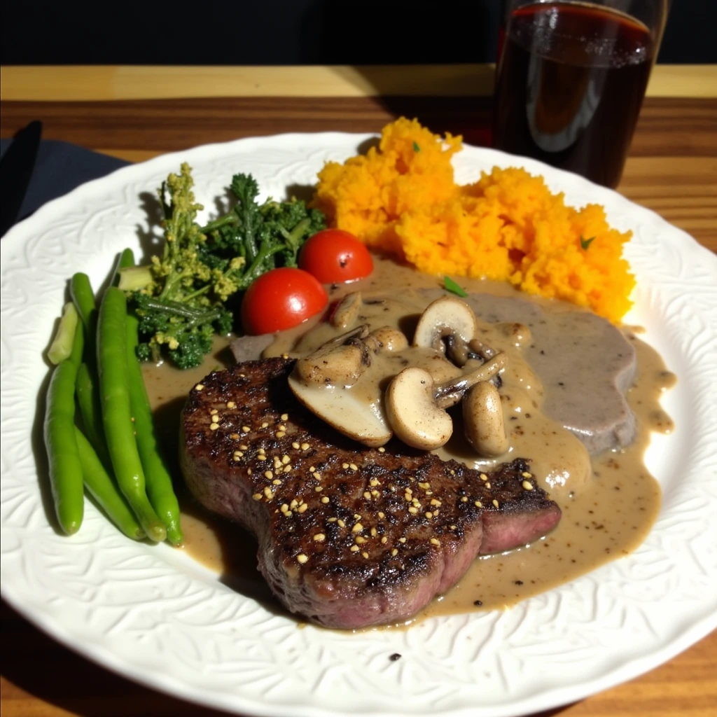 Classic Steak au Poivre