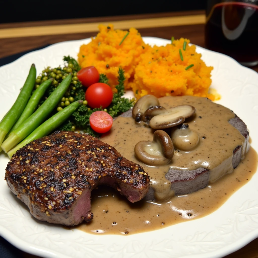 Classic Steak au Poivre