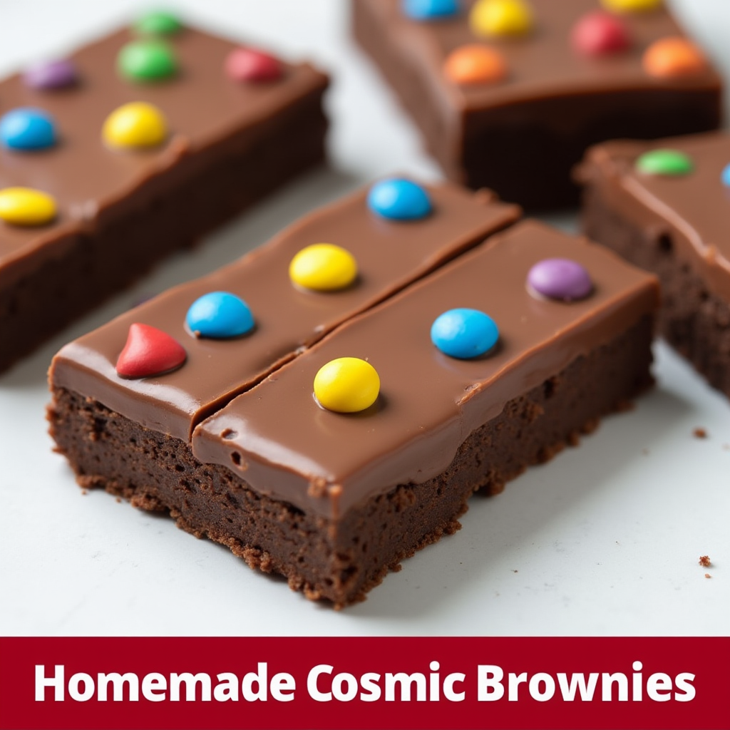 Fudgy Copycat Cosmic Brownies
