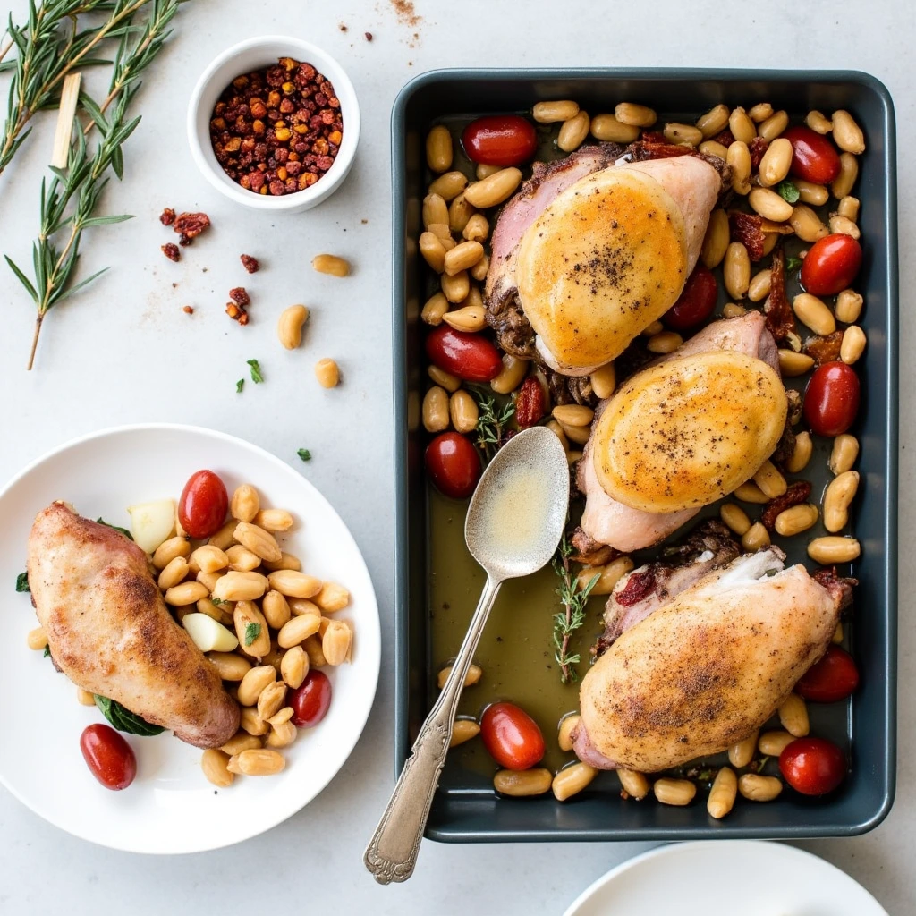 chicken with basil
