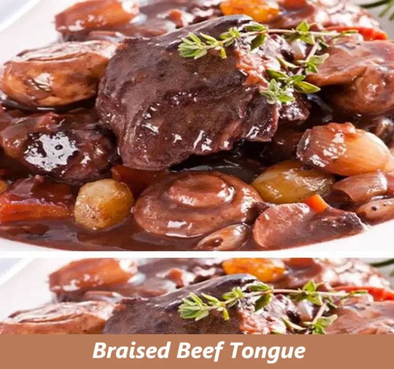 Braised Beef Tongue