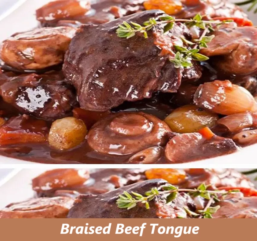 Braised Beef Tongue