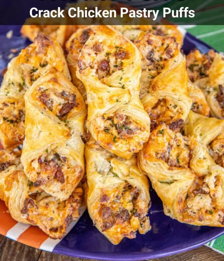 Crack Chicken Pastry Puffs