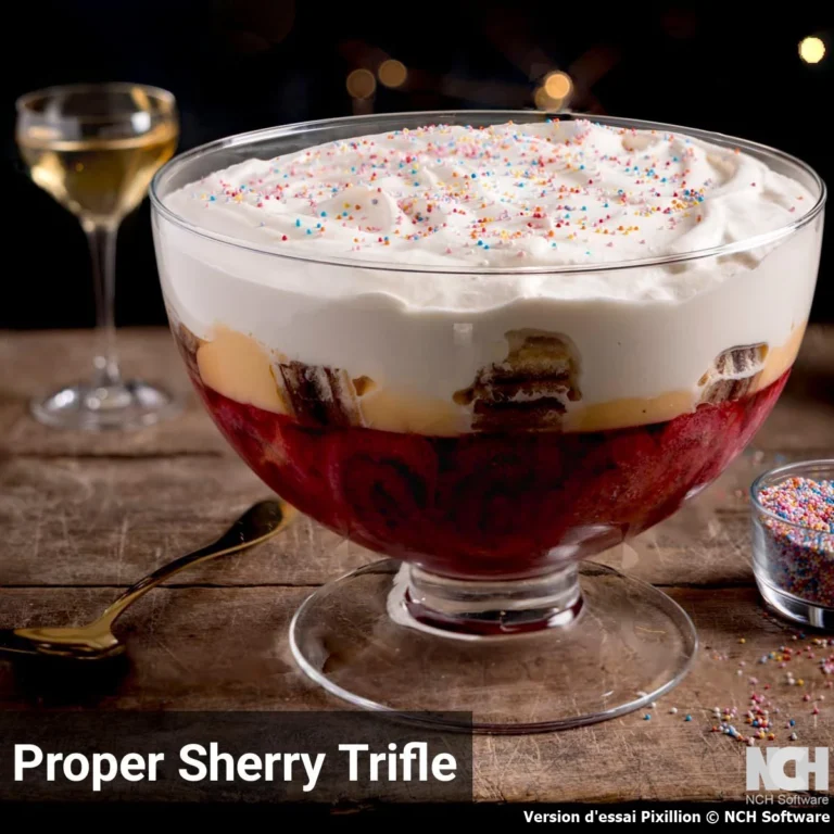 Proper Sherry Trifle