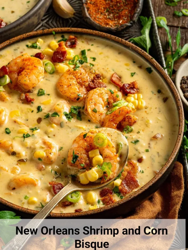 Shrimp and Corn Bisque Recipe