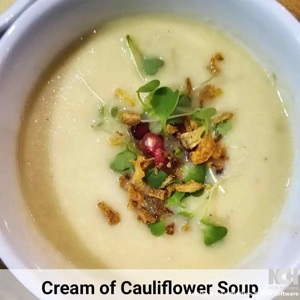 Cream of Cauliflower Soup