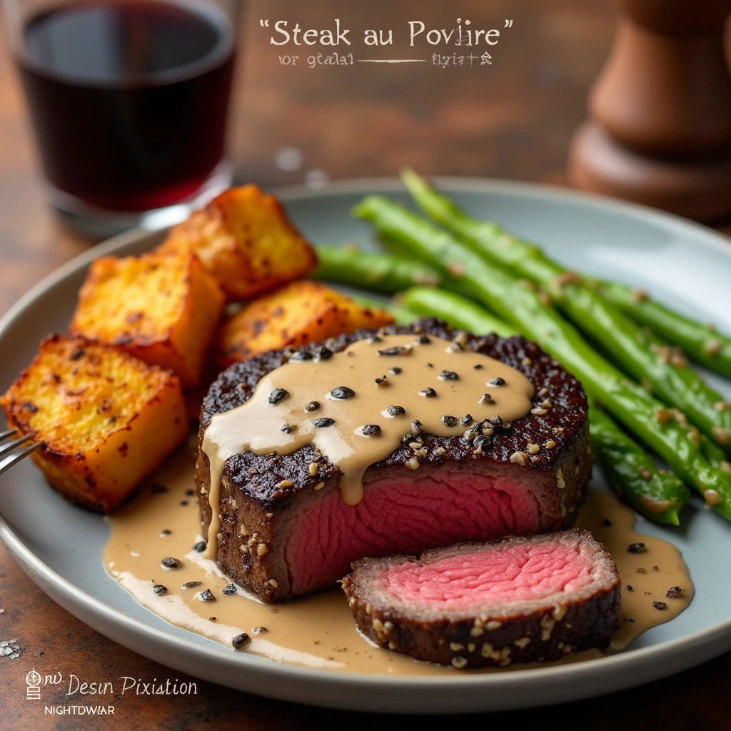 Steak au Poivre