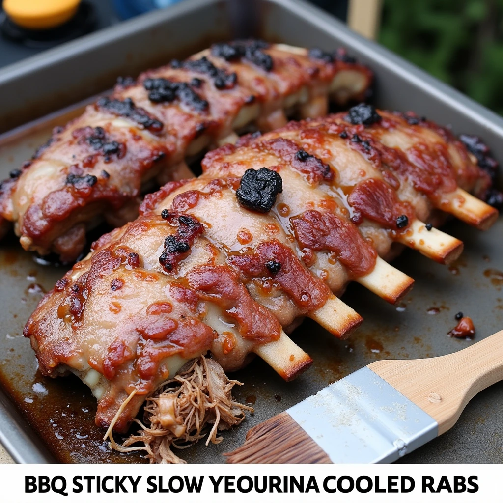 BBQ Sticky Slow-Cooked Ribs