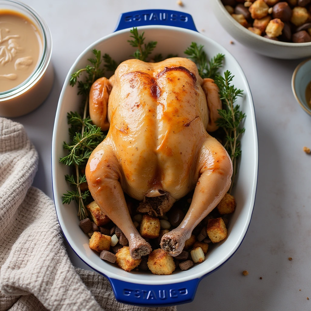 stuffed chicken