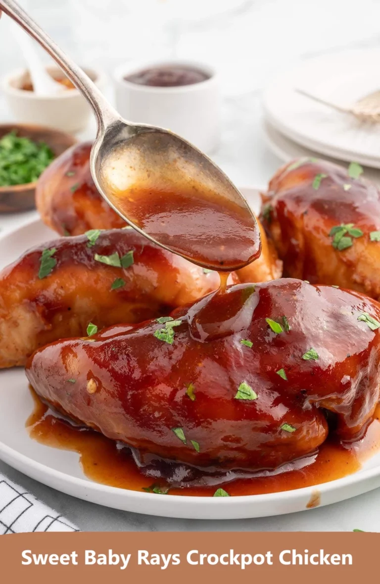 Sweet Baby Rays Crockpot Chicken