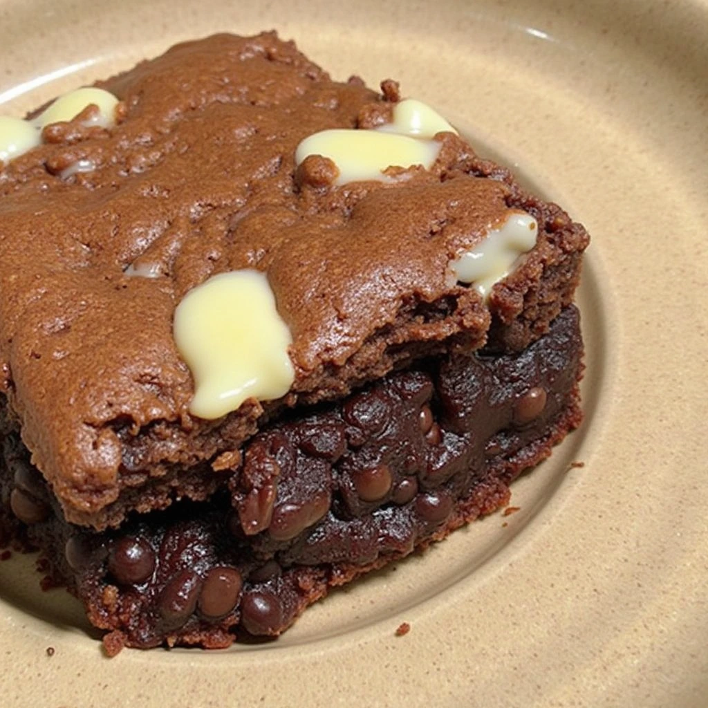 Cream Cheese Brownies in a Slow Cooker