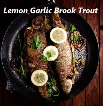 Lemon Garlic Brook Trout