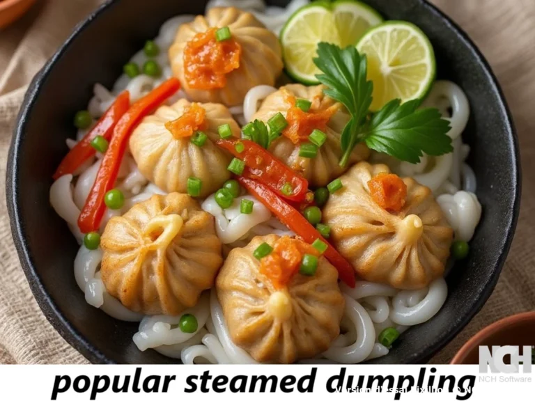 Popular steamed dumplings