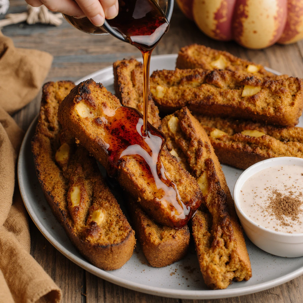 Pumpkin Toast Sticks