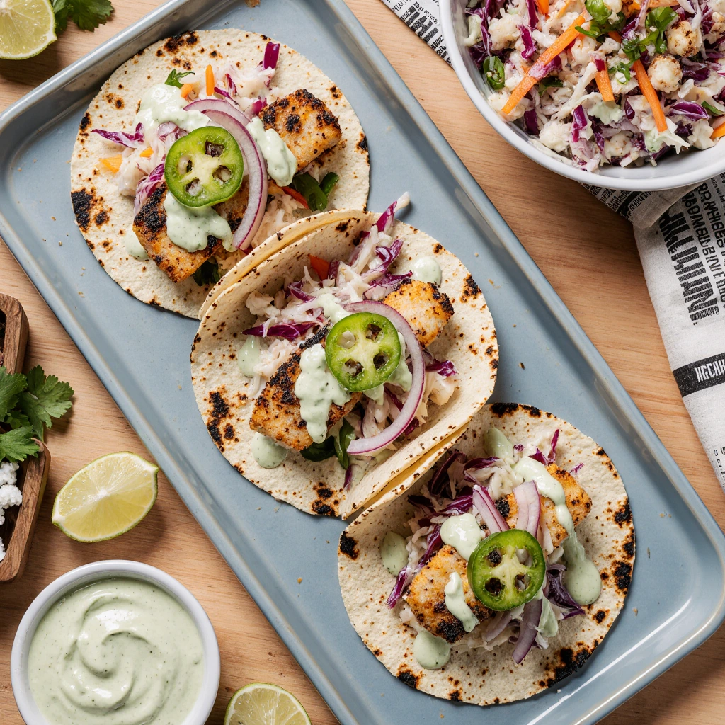 Blackened Fish Tacos