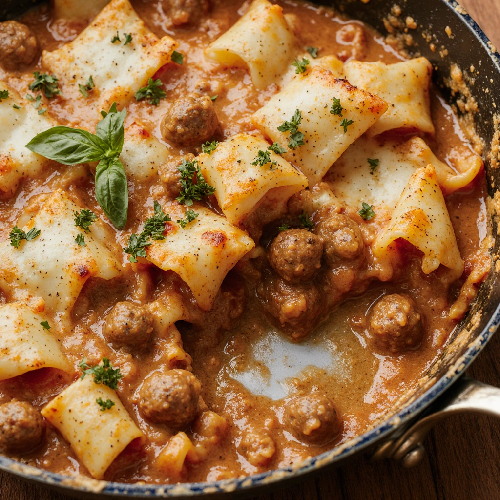 Beefaroni Lasagna