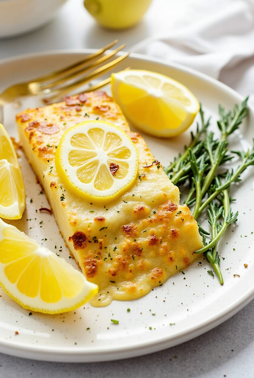 Lemon Baked Atlantic Scrod