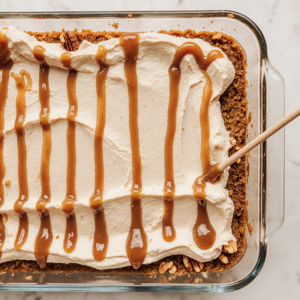 Pumpkin Caramel Layer Cake