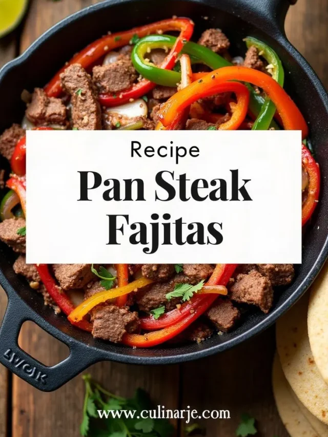 recipe Pan Steak Fajitas