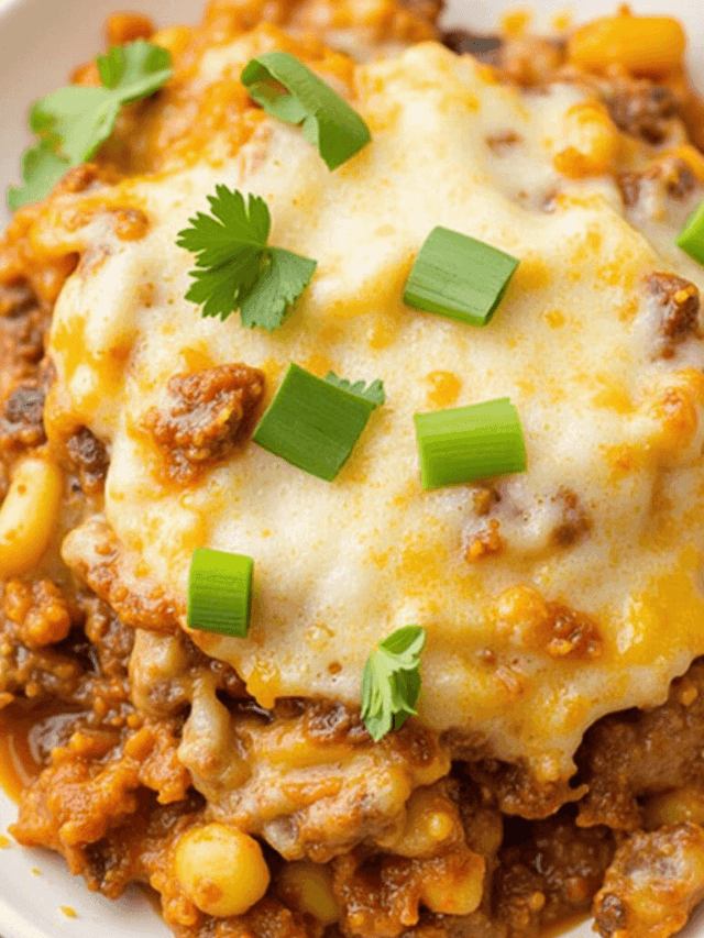 Ultimate Beefy Enchilada Casserole