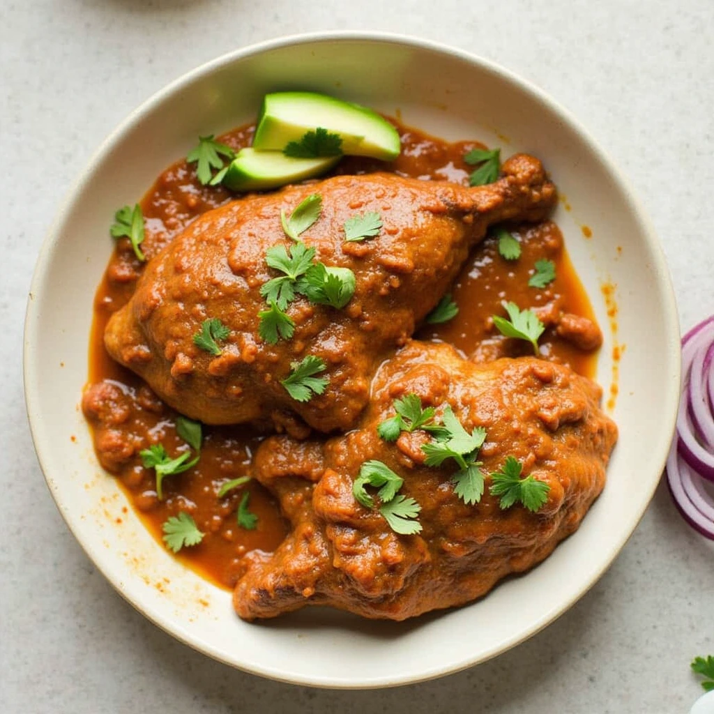 Chicken Mole Enchiladas